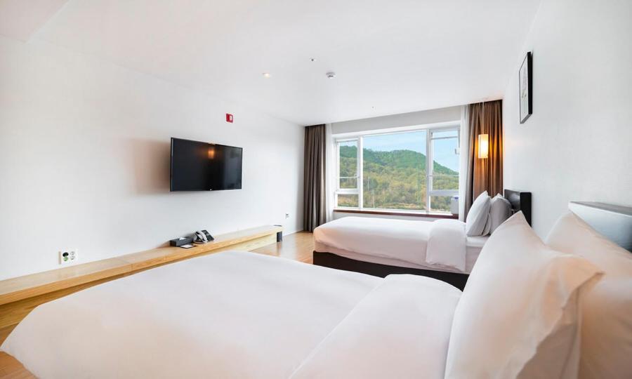 Yeosu Hotel Haven Szoba fotó