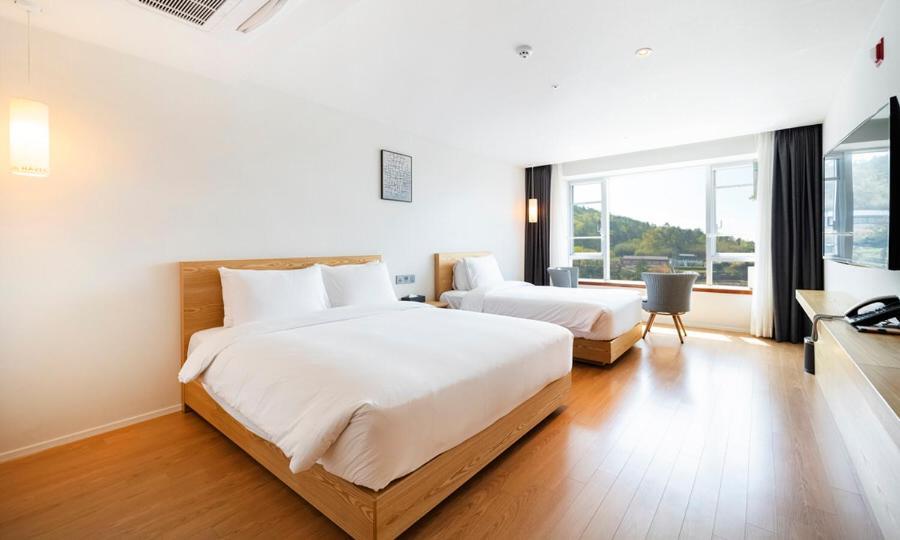 Yeosu Hotel Haven Szoba fotó