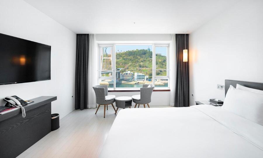 Yeosu Hotel Haven Szoba fotó